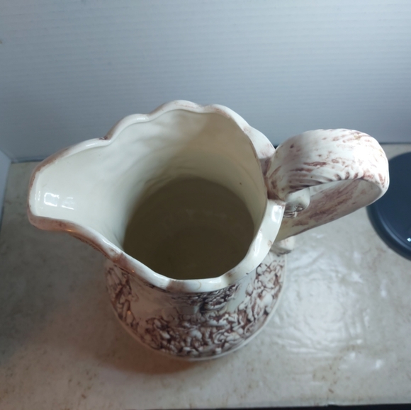 19th Century Staffordshire Creamware Pitcher with Battle Scene HW - Picture 2 of 13